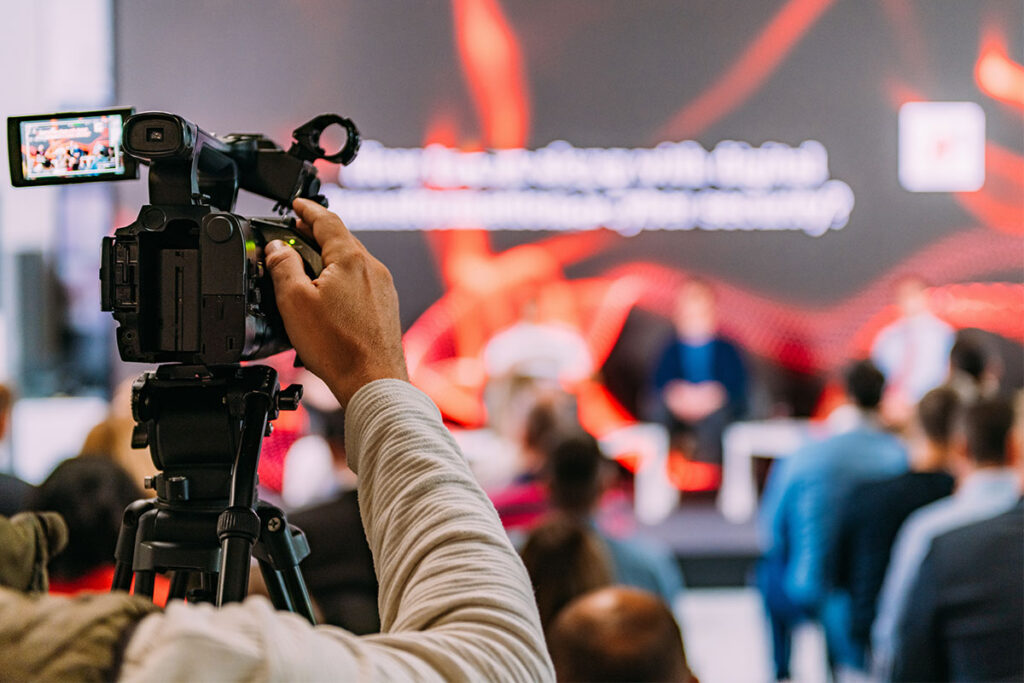 Produccion de videos para eventos corporativos